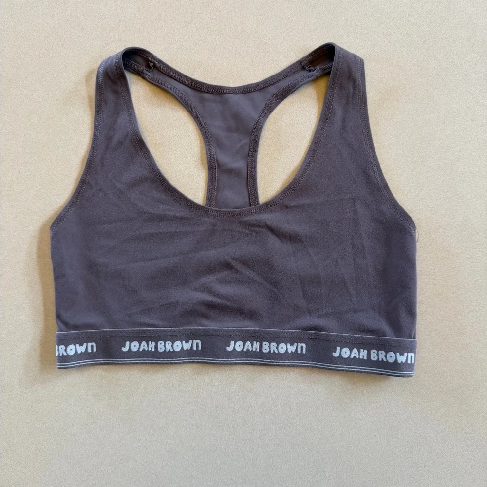 Joah Brown Taupe Activewear Set M/L - Picture 5 of 6